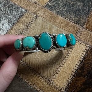 Turquoise Silver Bracelet